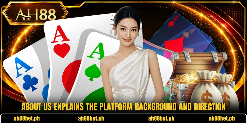 About us explains the platform background and direction