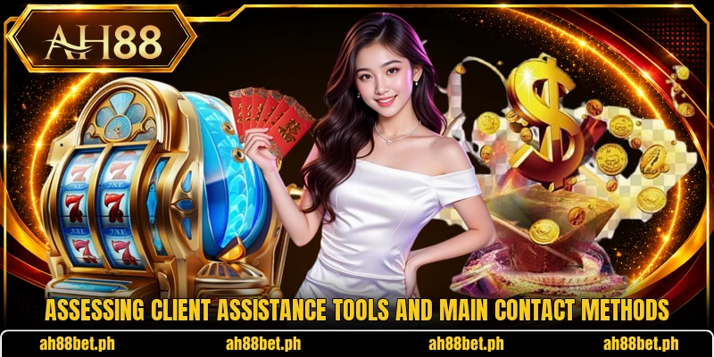 Assessing client assistance tools and main contact methods