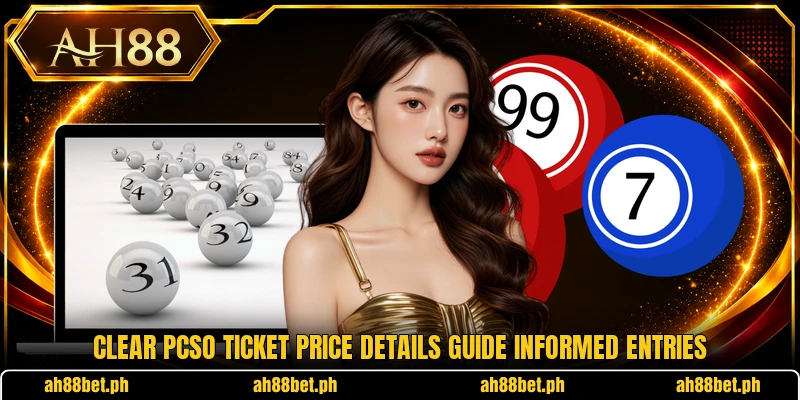 Clear pcso ticket price details guide informed entries