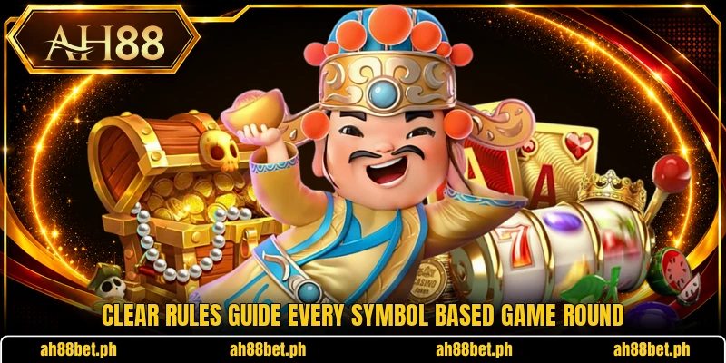 Clear rules guide every symbol based game round