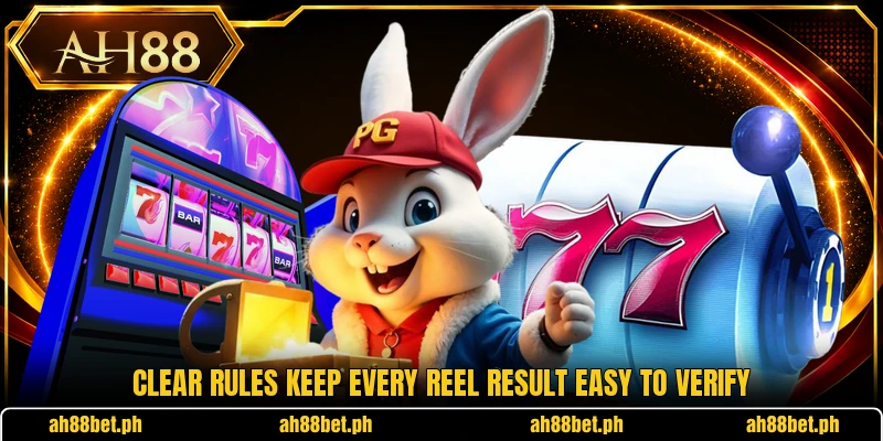 Clear rules keep every reel result easy to verify