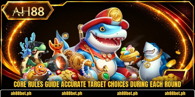 Core rules guide accurate target choices during each round Core rules guide accurate target choices during each round