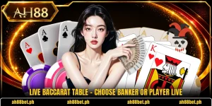 Live Baccarat Table - Choose Banker Or Player Live