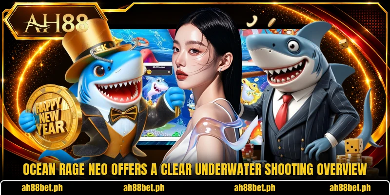Ocean Rage Neo offers a clear underwater shooting overview Ocean Rage Neo offers a clear underwater shooting overview